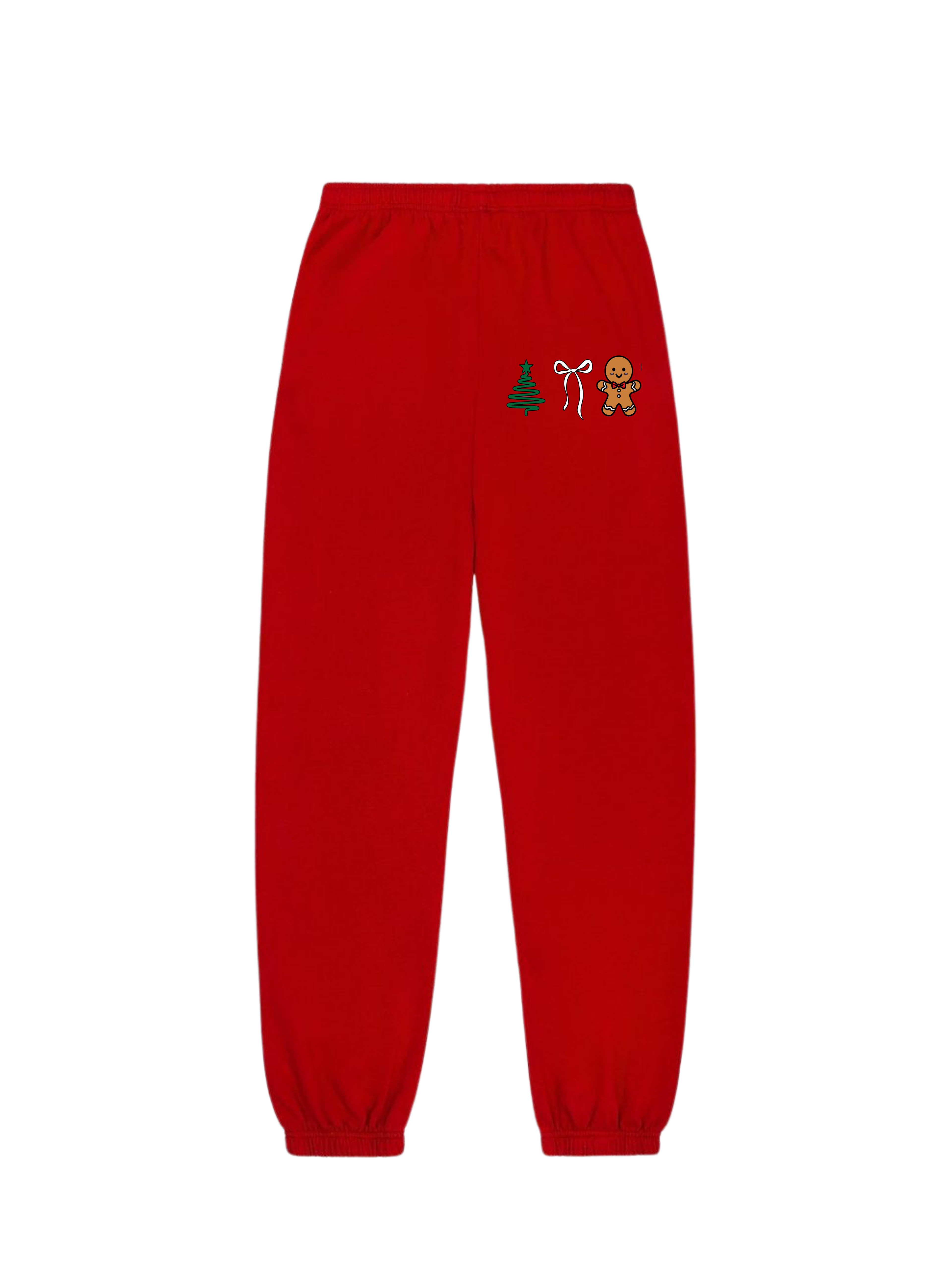 Holiday Collection Bow Sweatpants