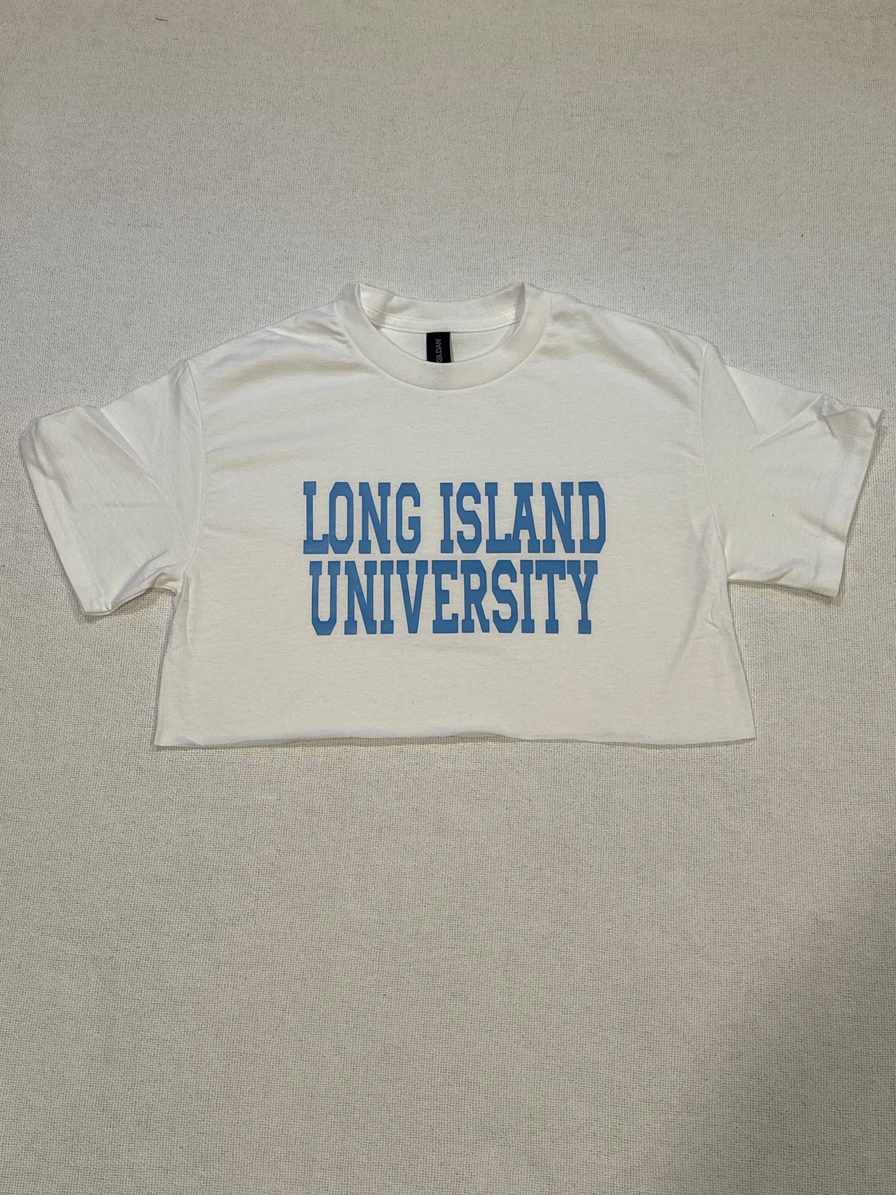 Custom Basic School Name Cropped Tee