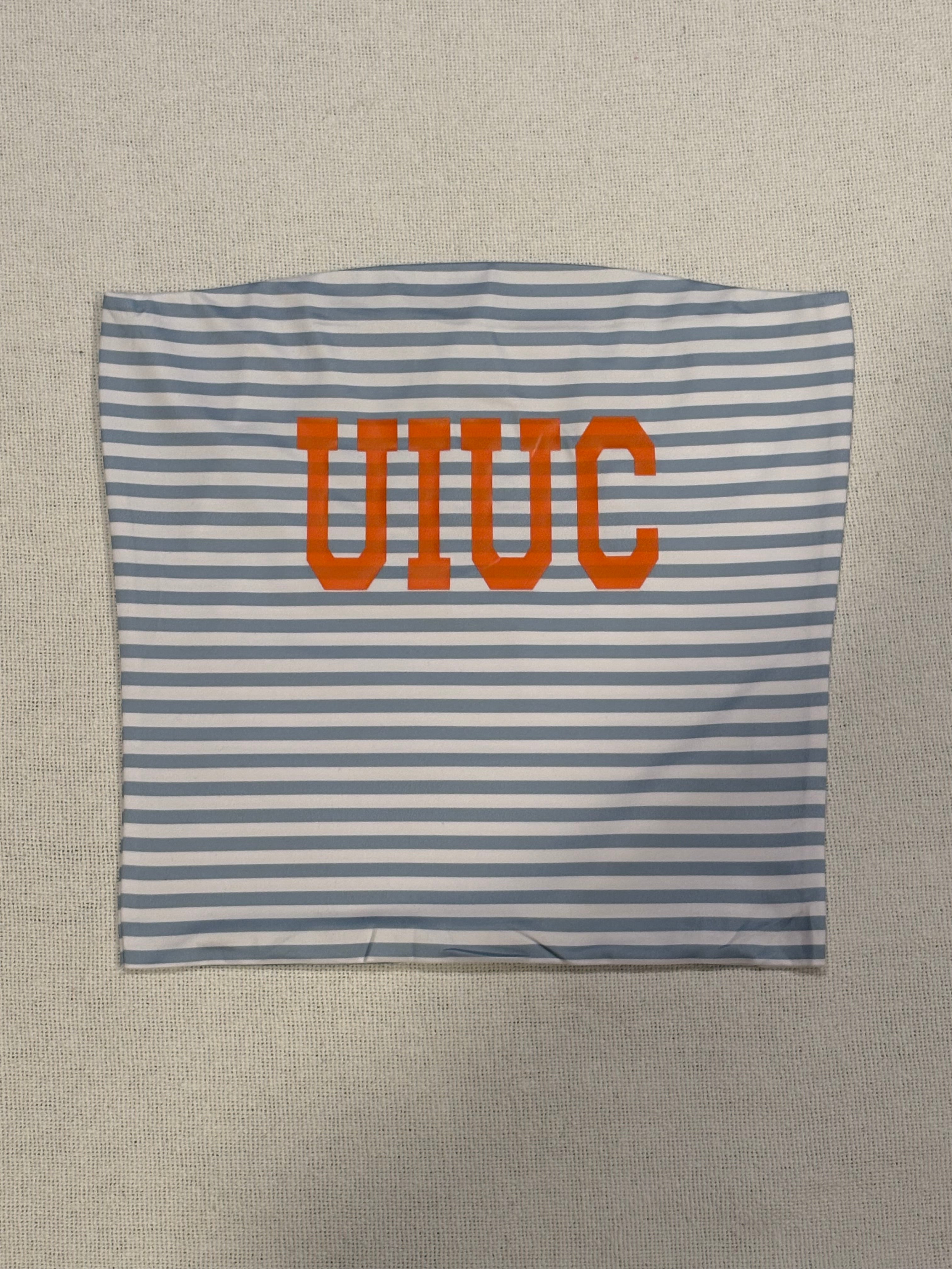 Custom School Stripped Tube Top