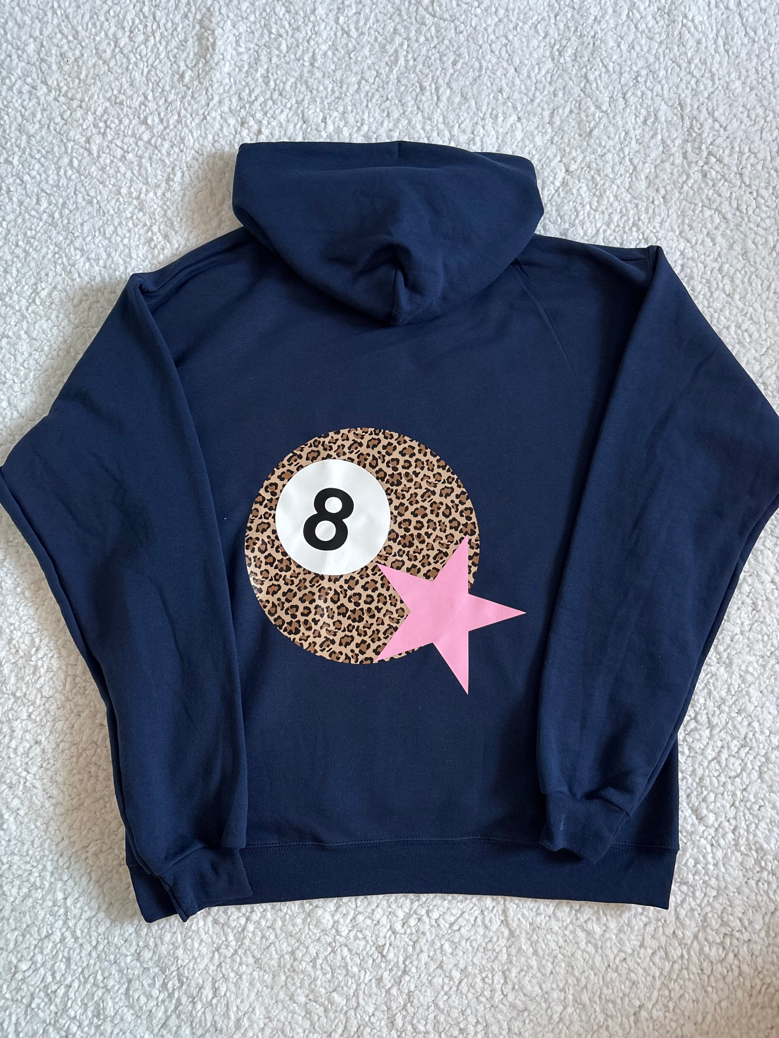 Cheetah Print 8 Ball Hoodie