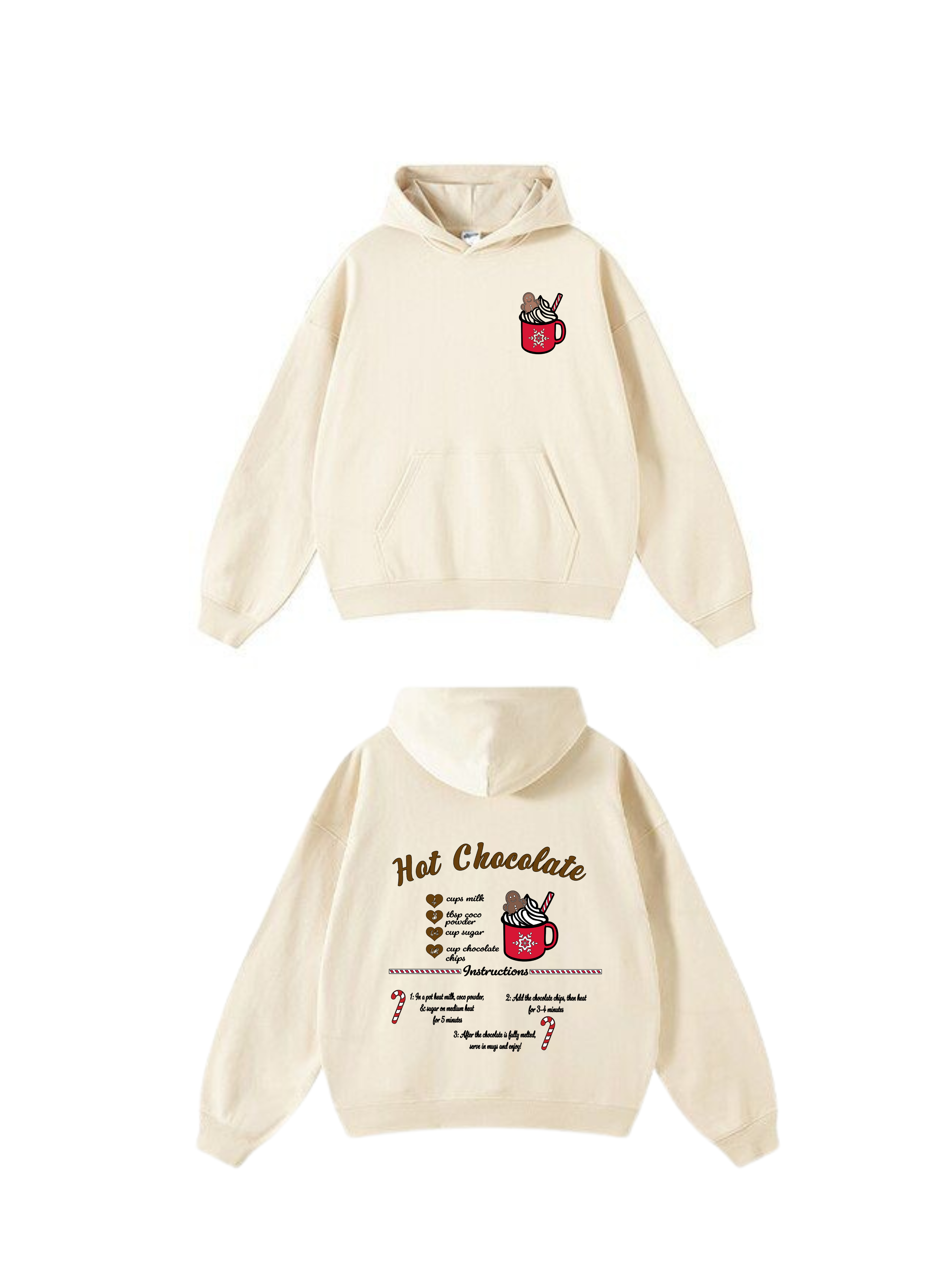 Holiday Collection Hot Chocolate Hoodie
