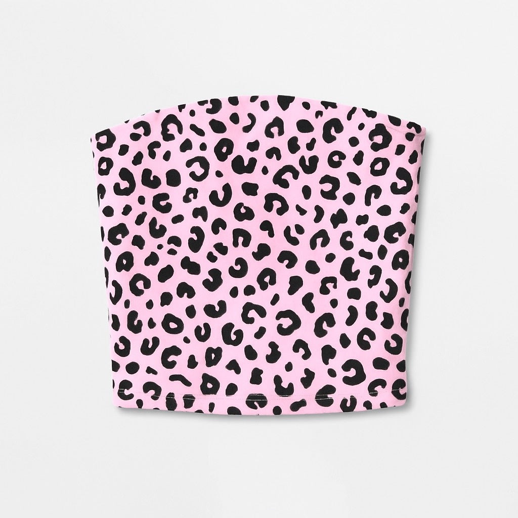 Cheetah Print Tube Top
