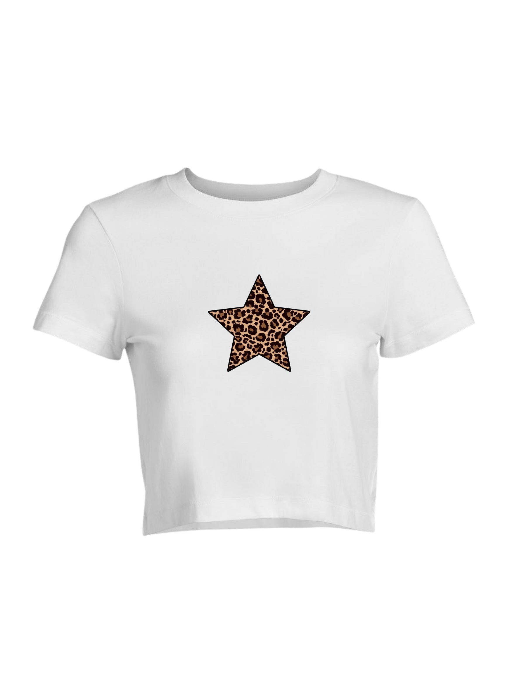 Cheetah Print Star Tee