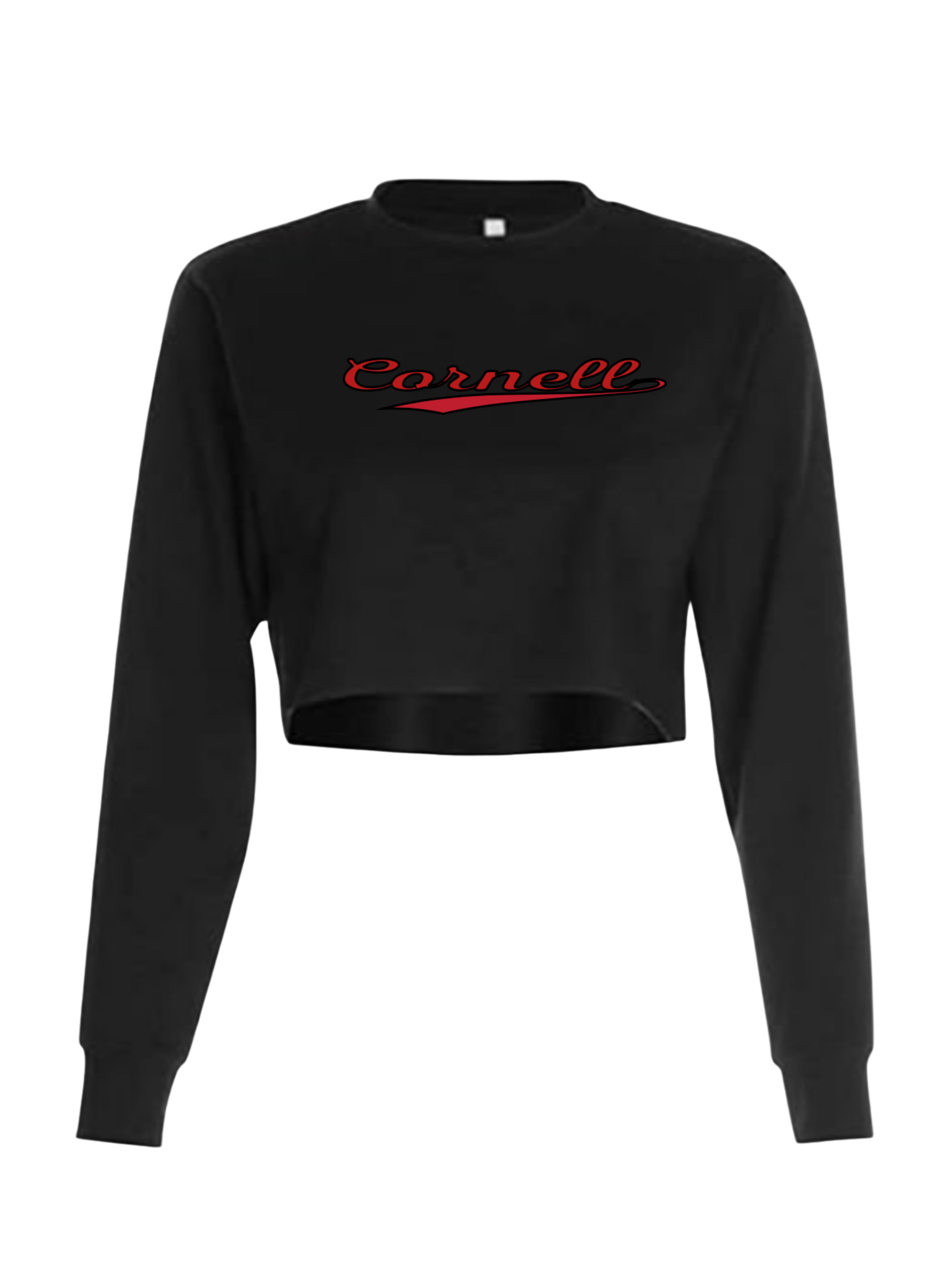 Custom School Cropped Sweatshirt
