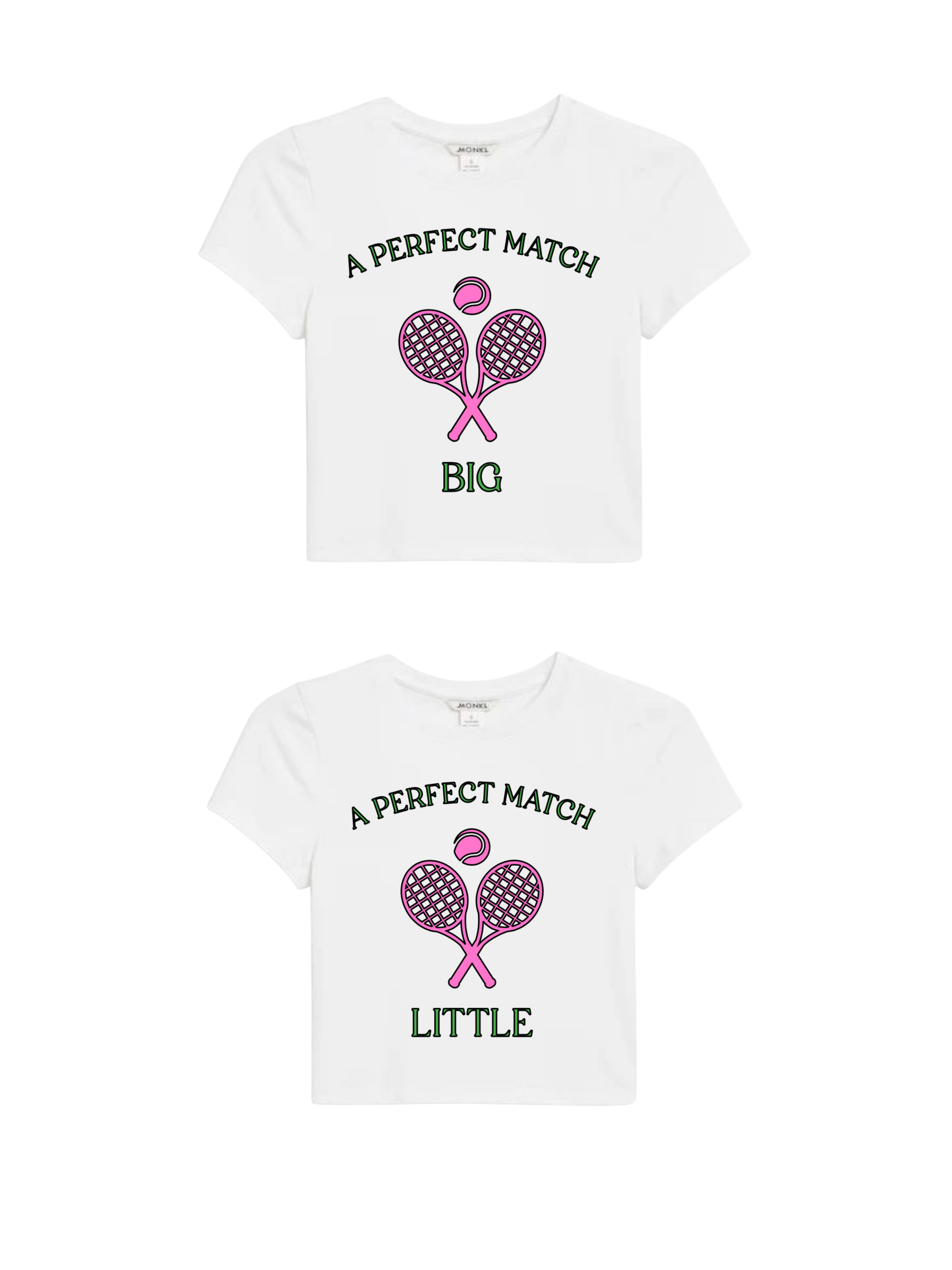 Sorority Big And Little Matching Tees