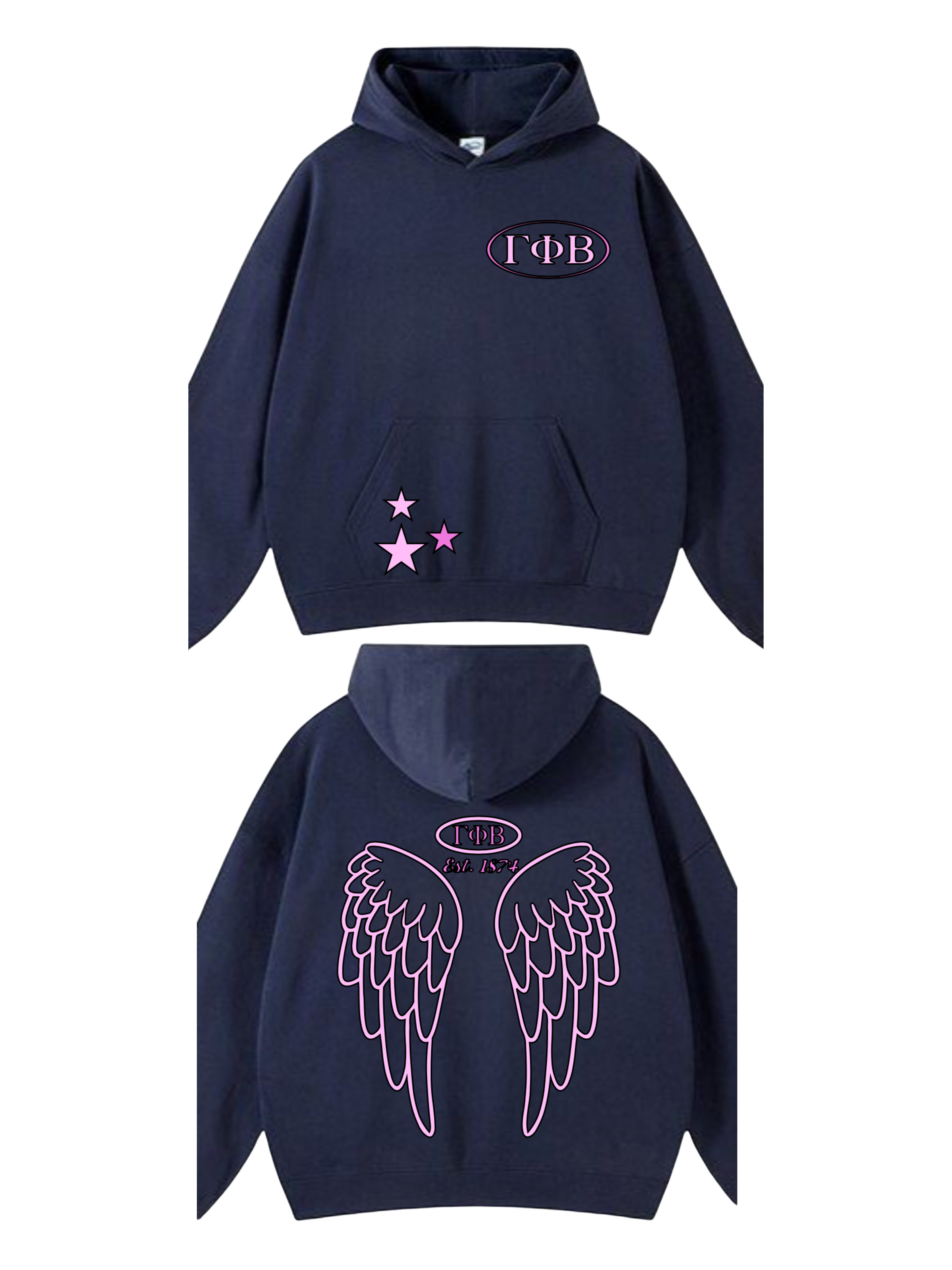 Custom Sorority Angel Hoodie
