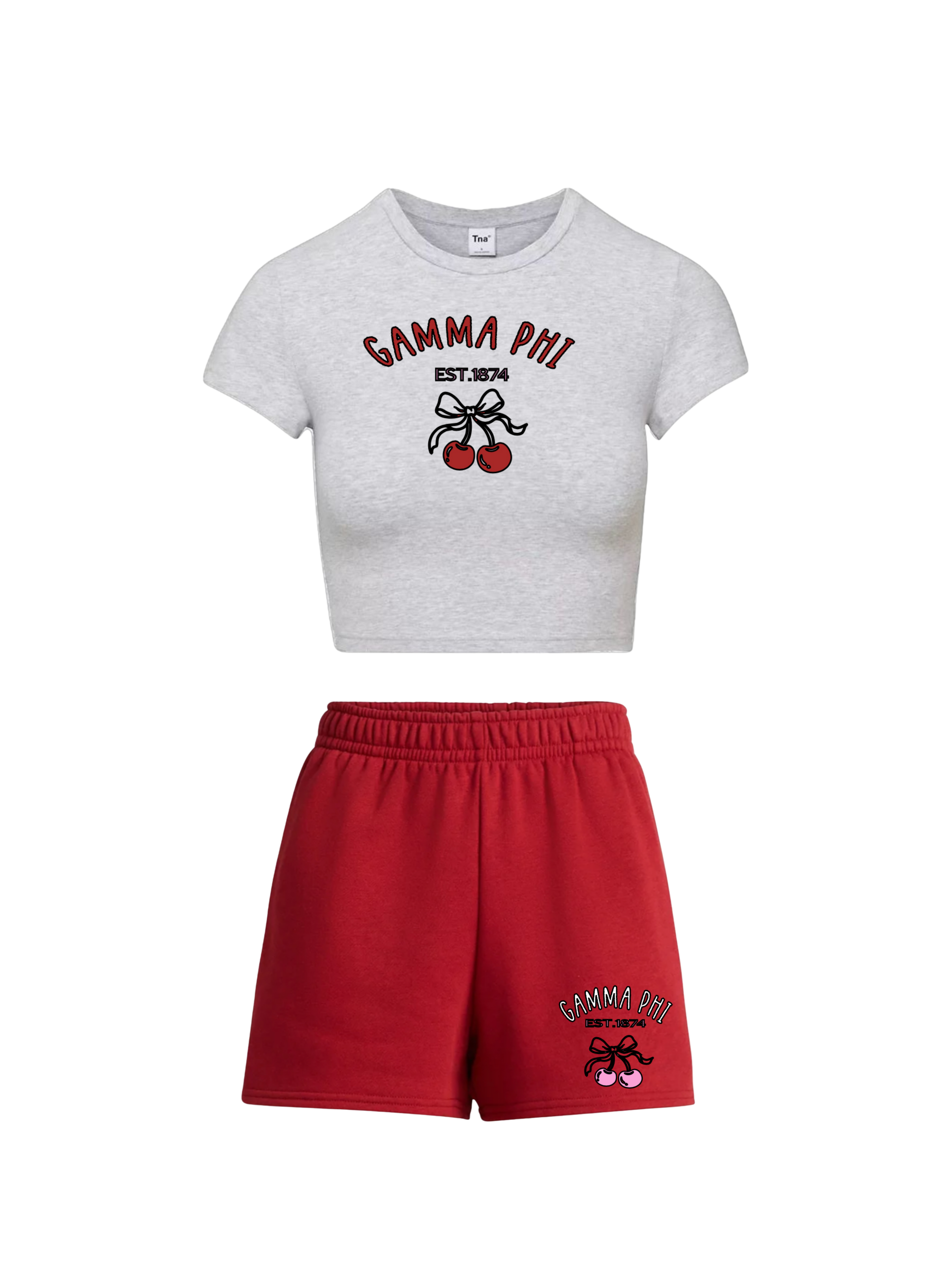 Custom Sorority Cherry Set