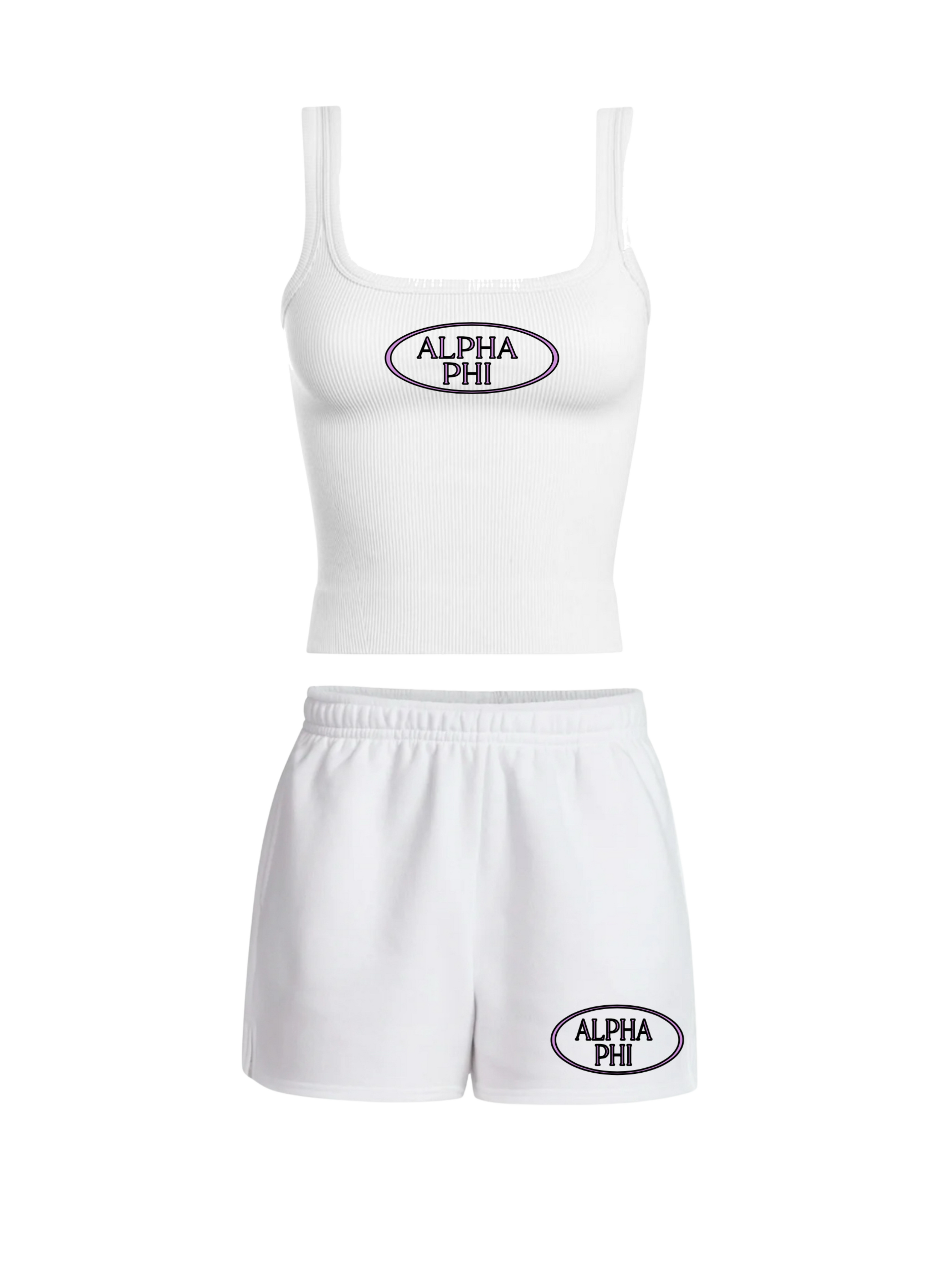 Sorority Tank And Short Set